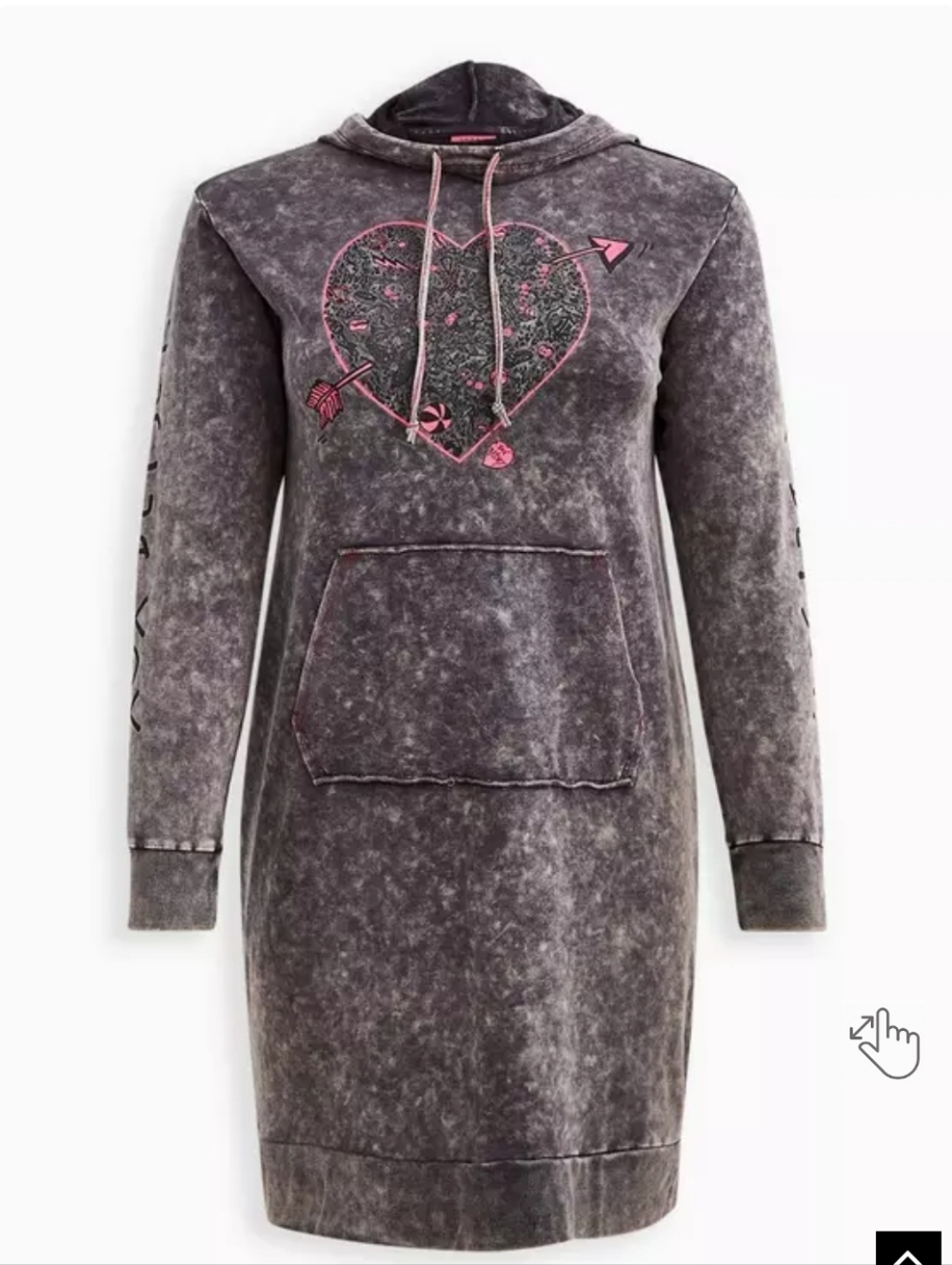 Torrid Betsey Johnson Hoodie Mini Dress